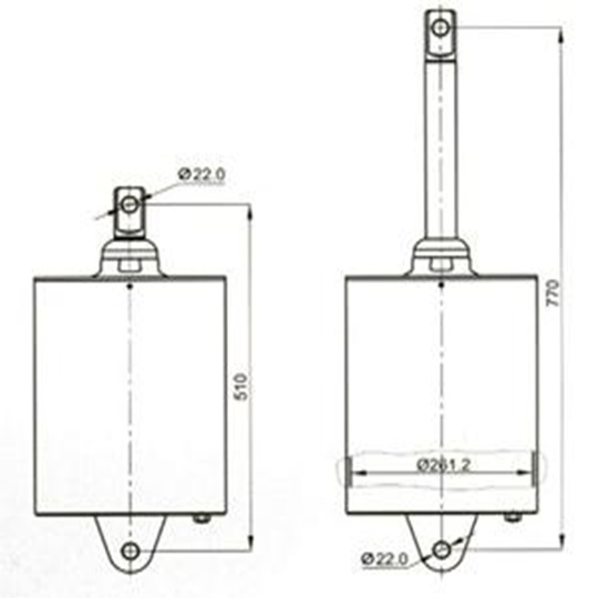 260mm Döküm Kapaklı İçten Yivli Dingil Kaldırma Pistonu 32 / 35 / 37 cm 260mm Döküm Kapaklı İçten Yivli Dingil Kaldırma Pistonu 32 / 35 / 37 cm